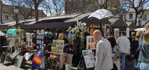Place du Tertre en Montmartre